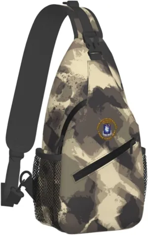 160th Special Operations Aviation Regiment Sling Bag for Men, Small Crossbody Sling Bags, Mini Water Resistant Shoulder Daypack for Travel, Anti Thief Chest Bag for Hiking