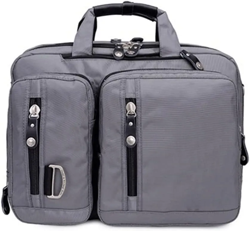 17.3/18.4 Gaming Laptop Briefcase 3-in-1 Multi-Purpose Backpack Business Messenger Shoulder Bag Handbag