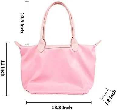 18.8 Inch Womens Handbag Waterproof Satchel Purse Handbag, Tote Bag for Women