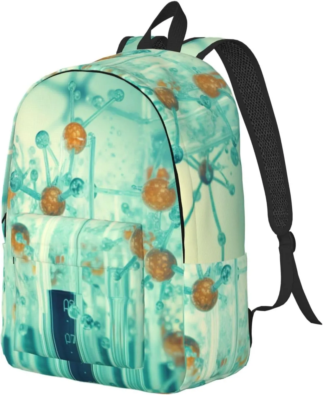 abstraction biology chemistry42 print Backpack Travel Backpacks for Women Men College Backpack Computer Bag for Travel