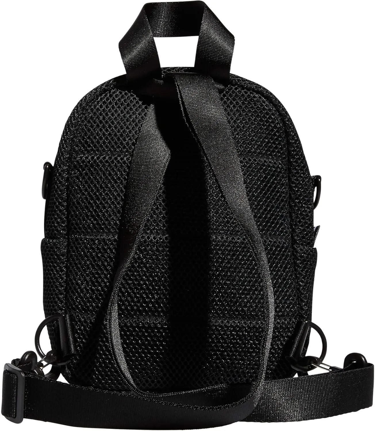 adidas Women's Airmesh Convertible Mini Backpack-Crossbody Bag, Black, One Size