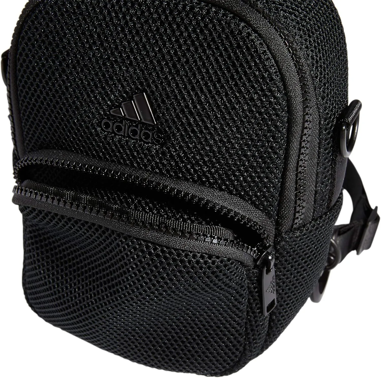 adidas Women's Airmesh Convertible Mini Backpack-Crossbody Bag, Black, One Size