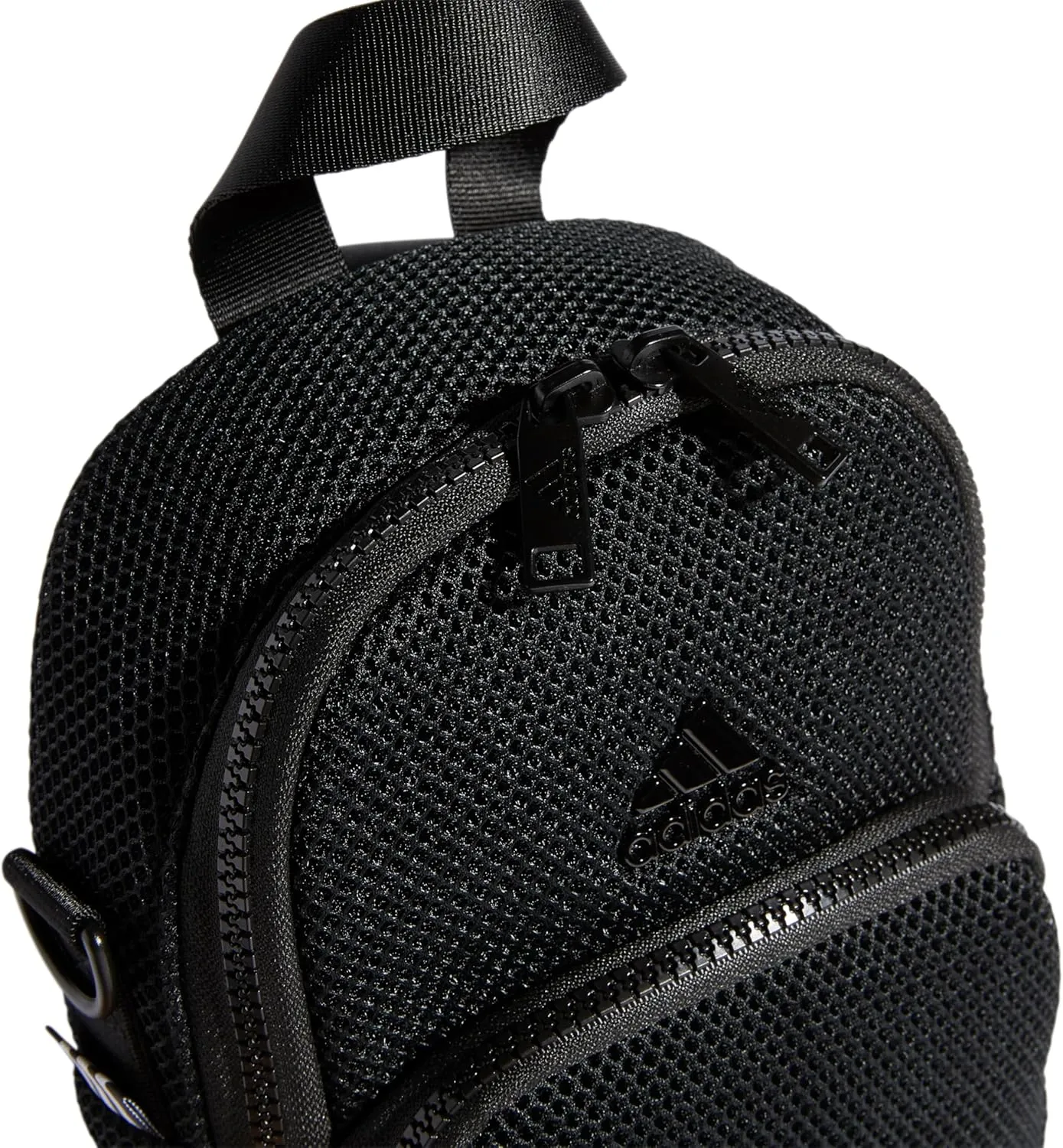 adidas Women's Airmesh Convertible Mini Backpack-Crossbody Bag, Black, One Size