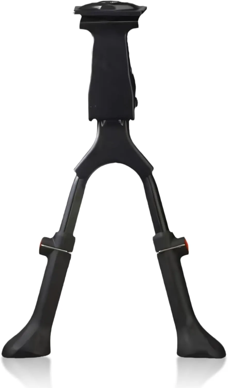 Adjustable Bike Kickstand, Center Mount Bike Double Leg Kickstand Aluminium Alloy Bicycle Kickstand for 24, 26, 27.5, 29 Inch Adult Bikes, Perfect for Cruiser, Road and Hybrid Bike