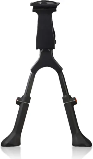 Adjustable Bike Kickstand, Center Mount Bike Double Leg Kickstand Aluminium Alloy Bicycle Kickstand for 24, 26, 27.5, 29 Inch Adult Bikes, Perfect for Cruiser, Road and Hybrid Bike