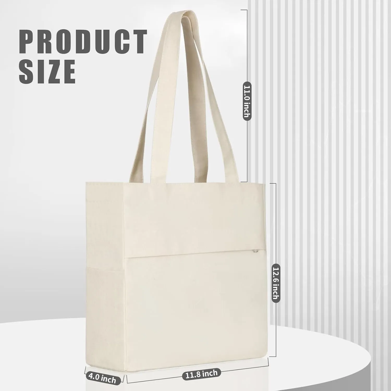 Afashor Women's Vintage Canvas Tote Bag Casual Hobo Shoulder Satchel Large Capacity Handbag