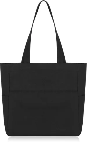 Afashor Women's Vintage Canvas Tote Bag Casual Hobo Shoulder Satchel Large Capacity Handbag