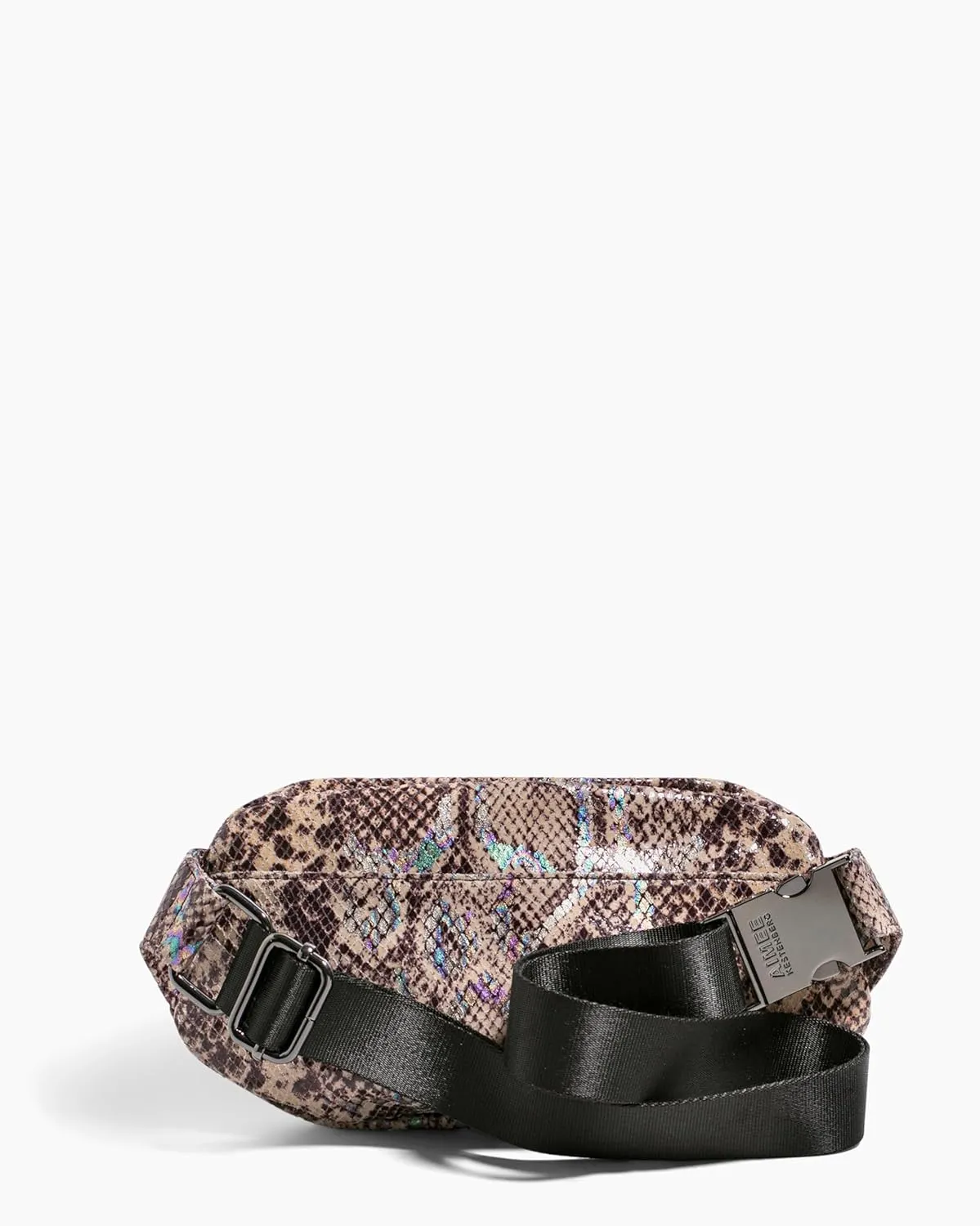 Aimee Kestenberg Milan Bum Bag - Crossbody Fanny Pack for Women - Small Leather Purse - Adjustable Belt or Shoulder Strap - Mystic Snake