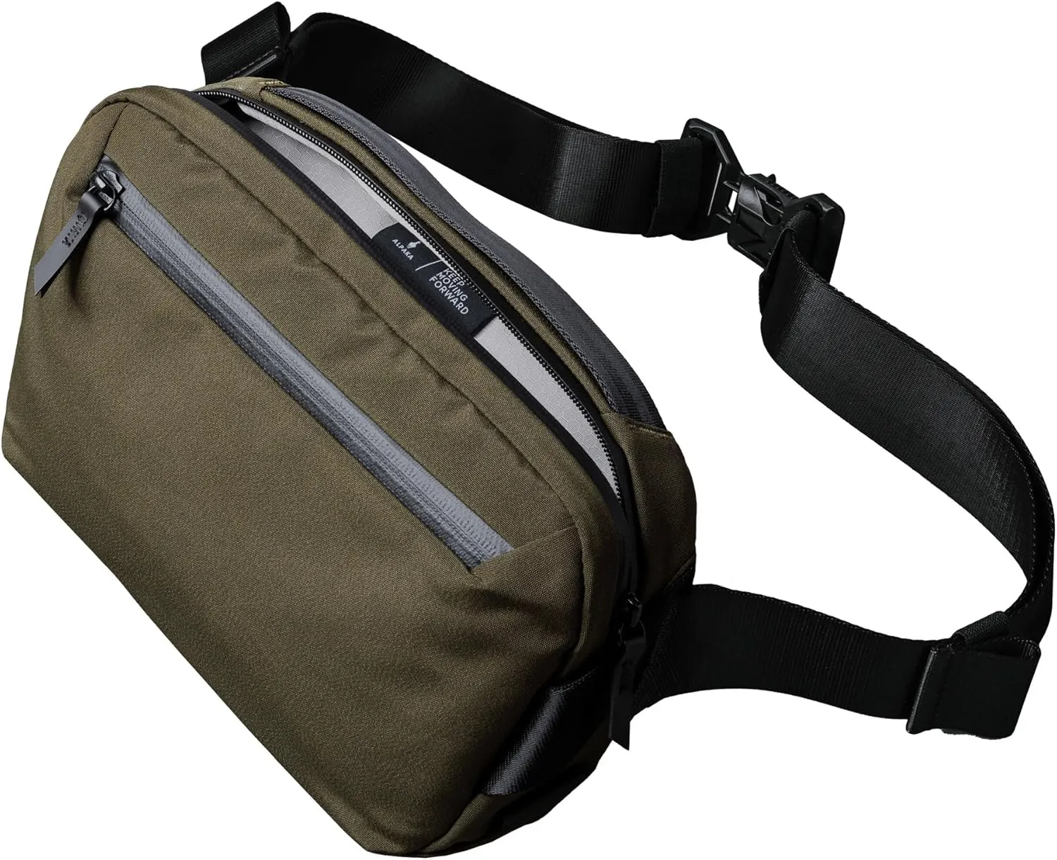 ALPAKA Go Sling Mini V2- Everyday Sling Bag for Men - 5L Fits iPad Mini and More -Fidlock Buckle with Weatherproof Fabrics Axoflux 300D