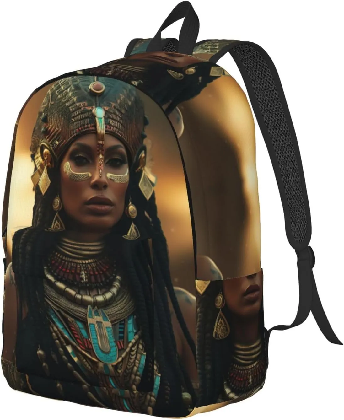 Ancient Egypt Tribe Series Canvas Casual Lightweight Duffel Bag, Fashion Duffel Bag, Unisex Travel Backpack