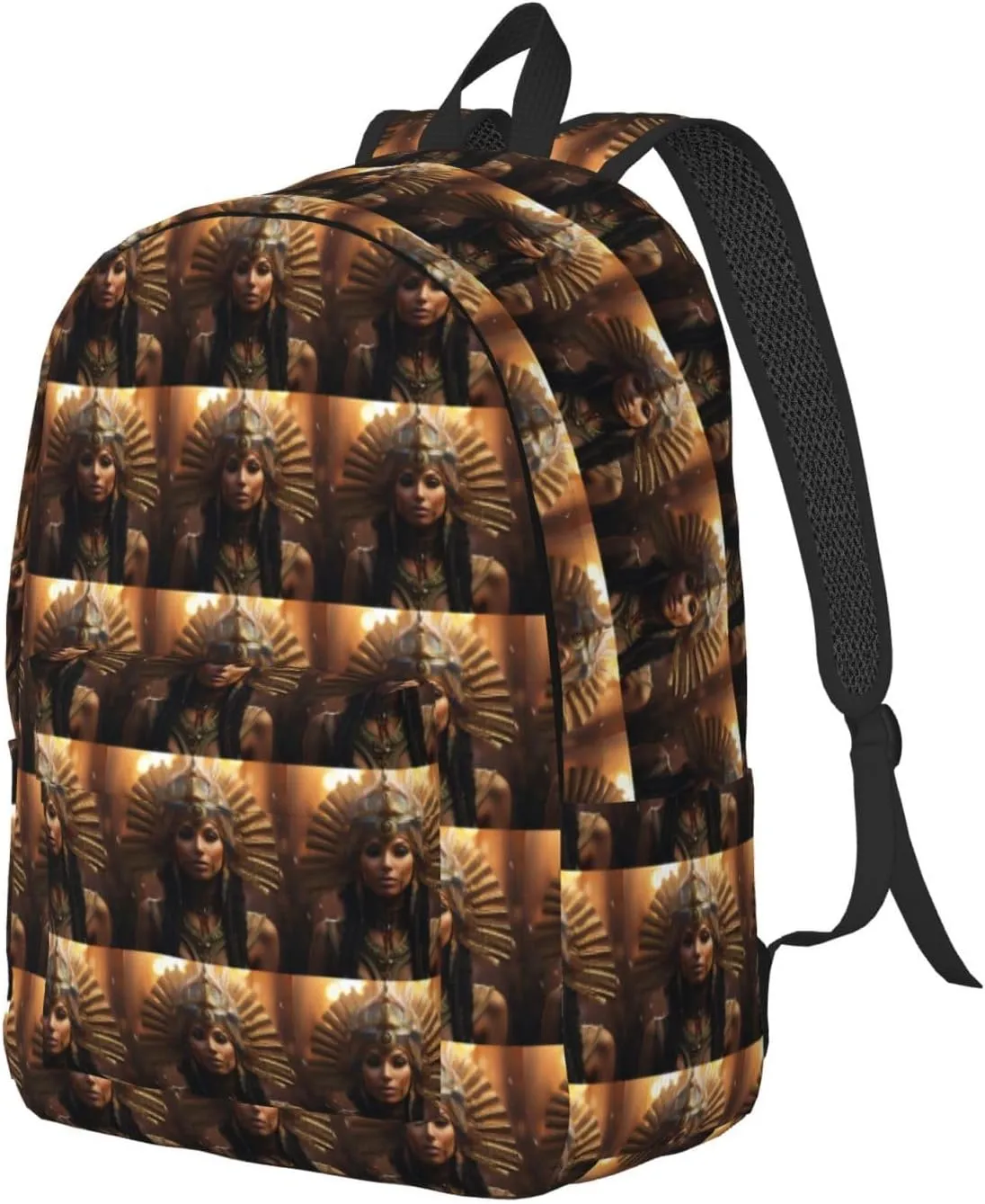 Ancient Egypt Tribe Series Canvas Casual Lightweight Duffel Bag, Fashion Duffel Bag, Unisex Travel Backpack