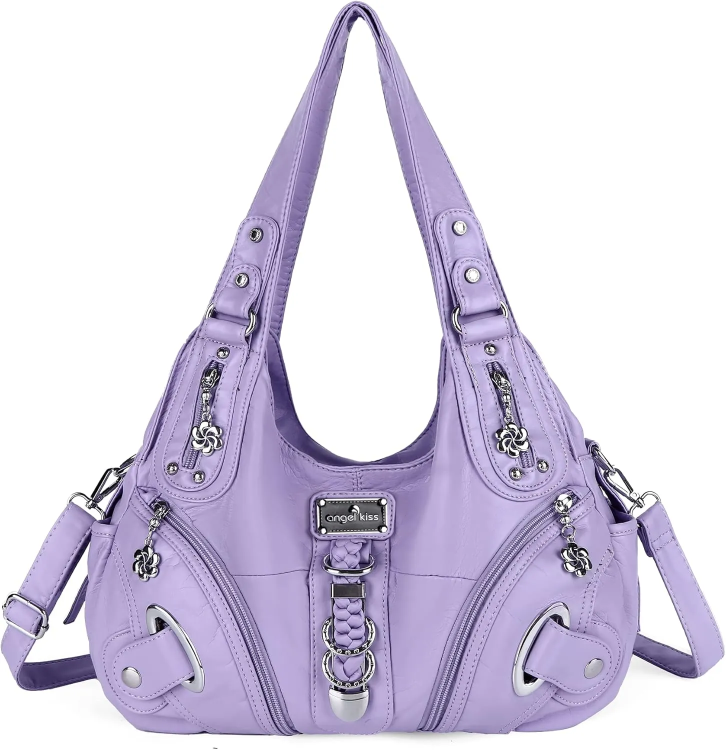 Angelkiss Hobo Purses and handbags for Women Satchel Handbag Women Purses Large Daily Shoulder Bags