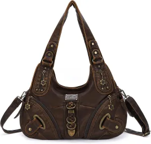 Angelkiss Hobo Purses and handbags for Women Satchel Handbag Women Purses Large Daily Shoulder Bags
