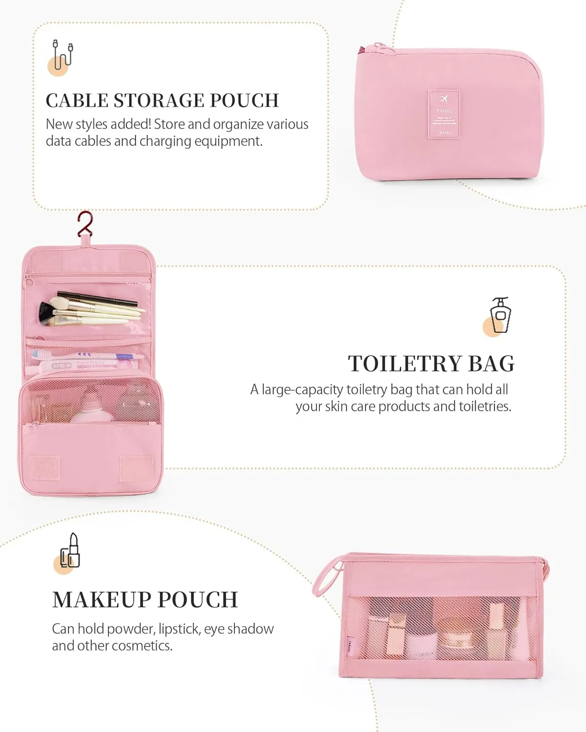 Anjing Packing Cubes 10/11 PCS Travel Luggage Organizers, Travel Essentials, Waterproof Packing Organisers, Luggage Organizer Bags