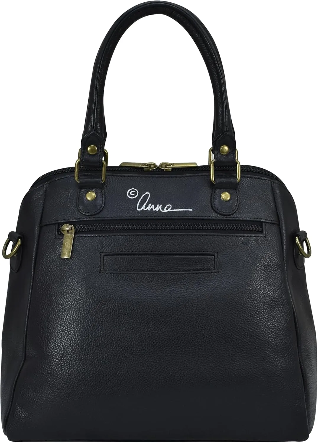 Anna by Anuschka Hand-Painted Leather Organizer Satchel