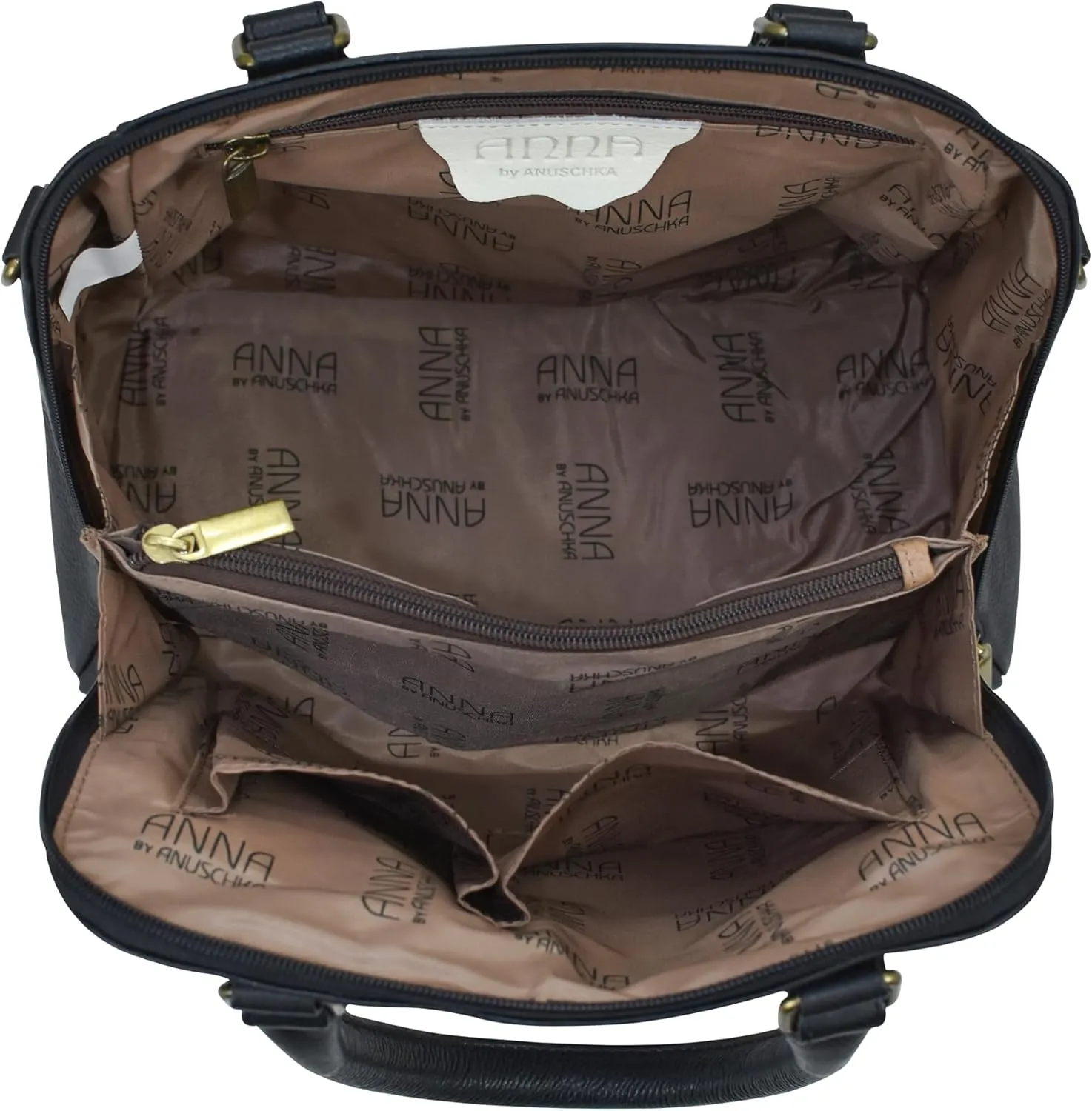 Anna by Anuschka Hand-Painted Leather Organizer Satchel