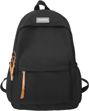 Anti Theft Backpack with Secured Zipper Adjustable Shoulder Strap Backpacks Anti Theft Crossbody Bags for Women(Black)