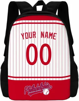 ANTKING Philadelphia Backpack School Bags Custom Name Number for Men Youth Boy Gift