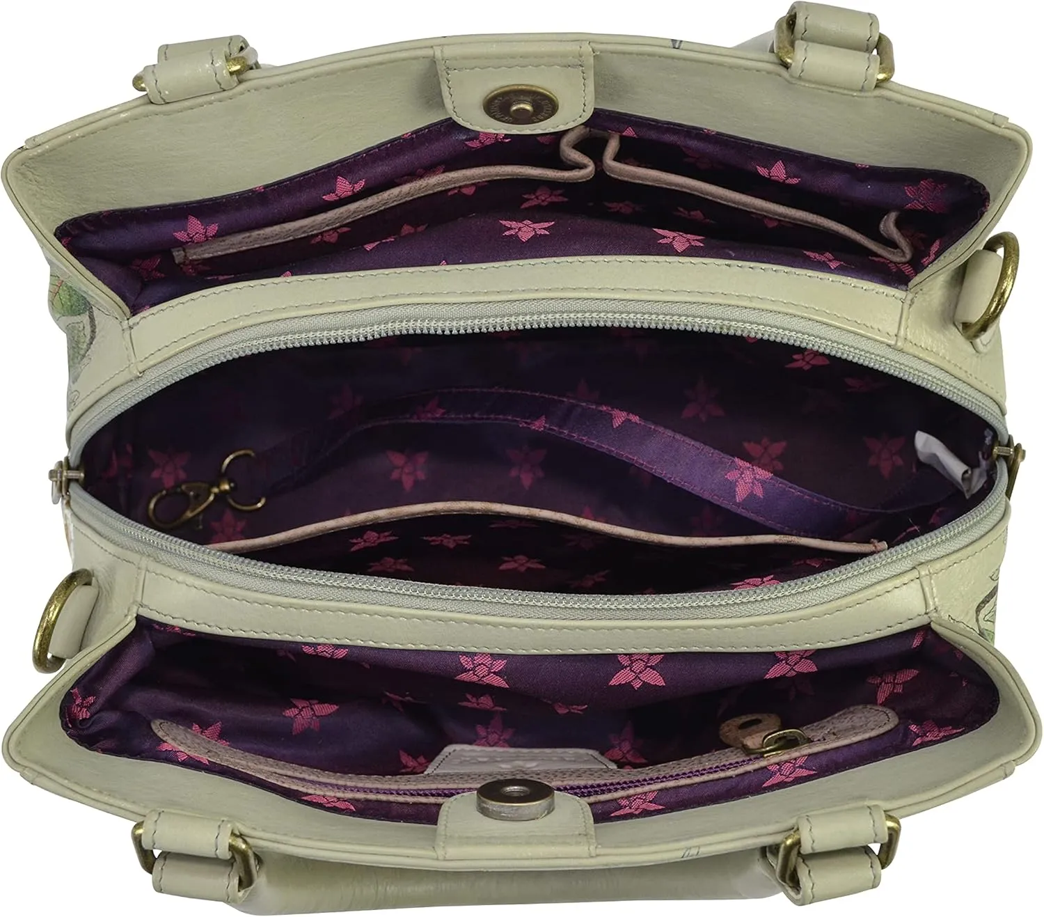 Anuschka Multi Compartment Satchel-690