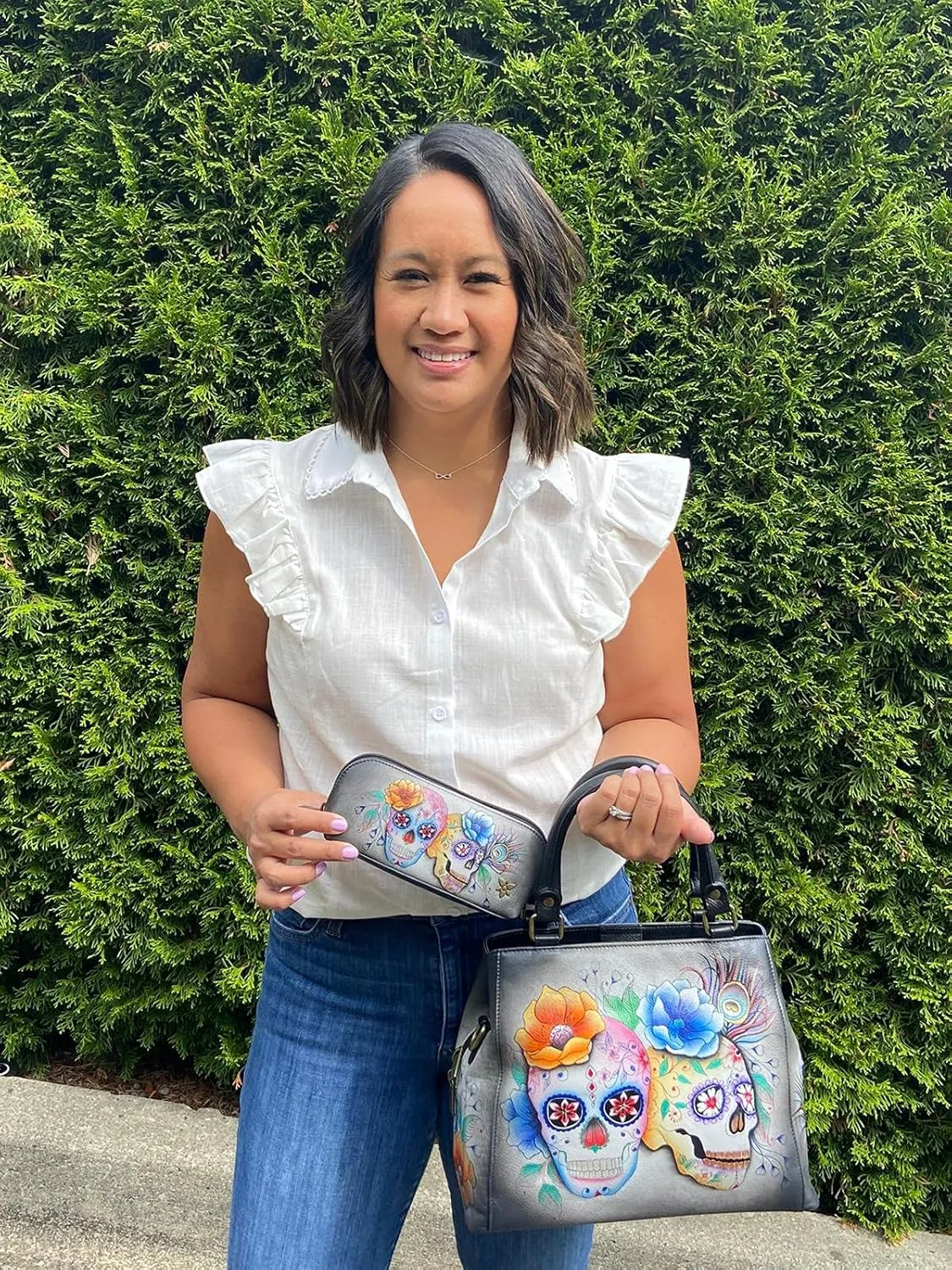 Anuschka Multi Compartment Satchel-690