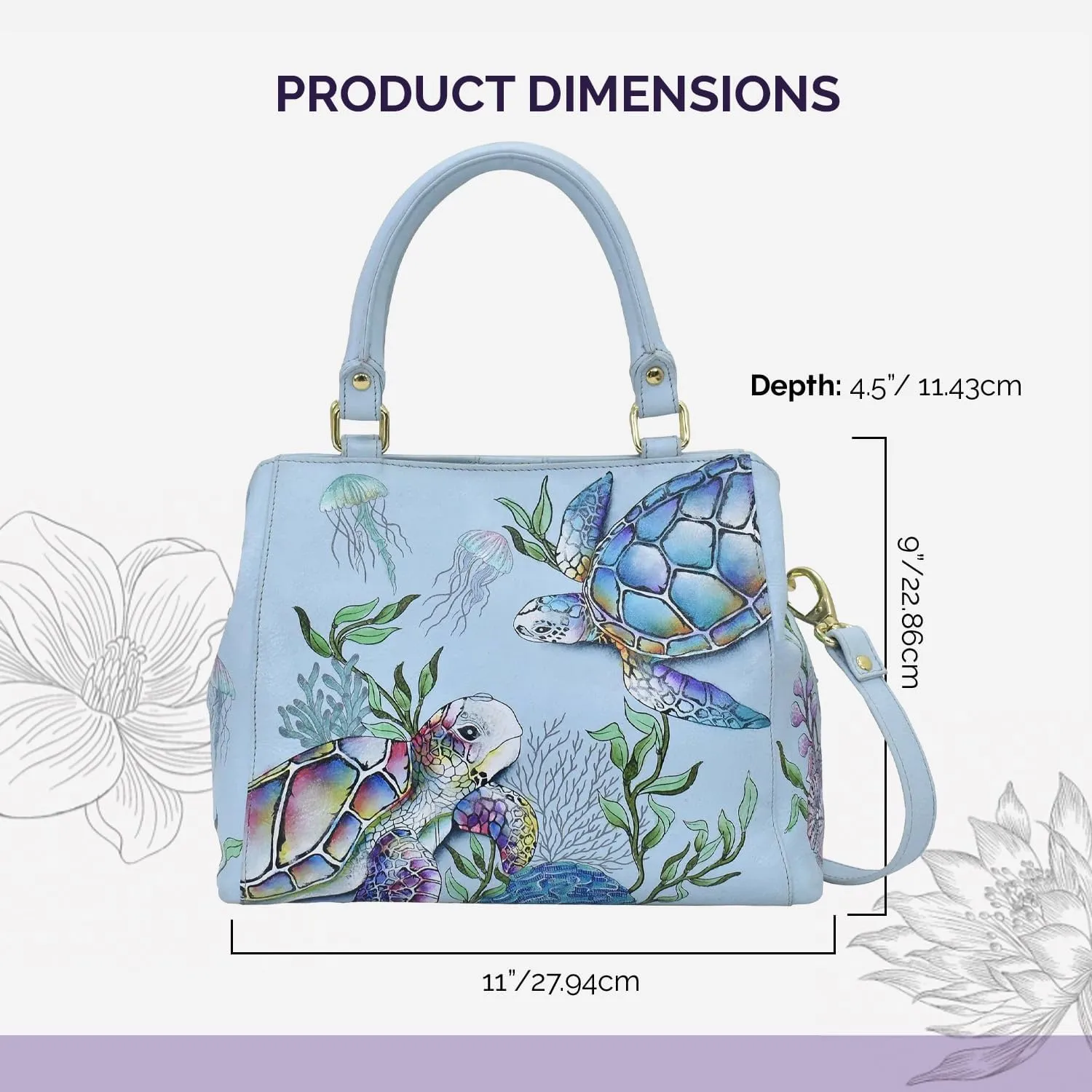 Anuschka Multi Compartment Satchel-690