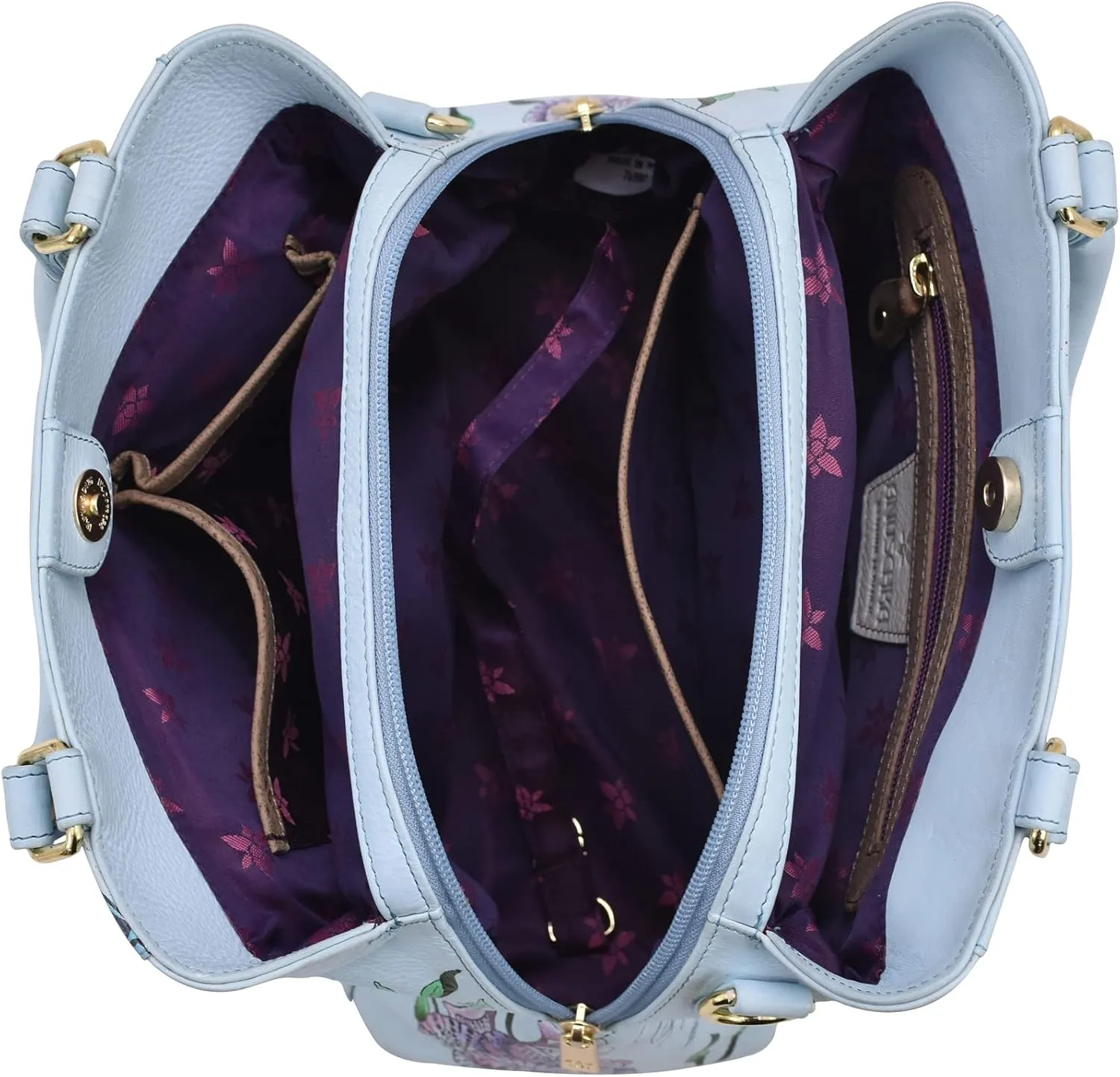 Anuschka Multi Compartment Satchel-690