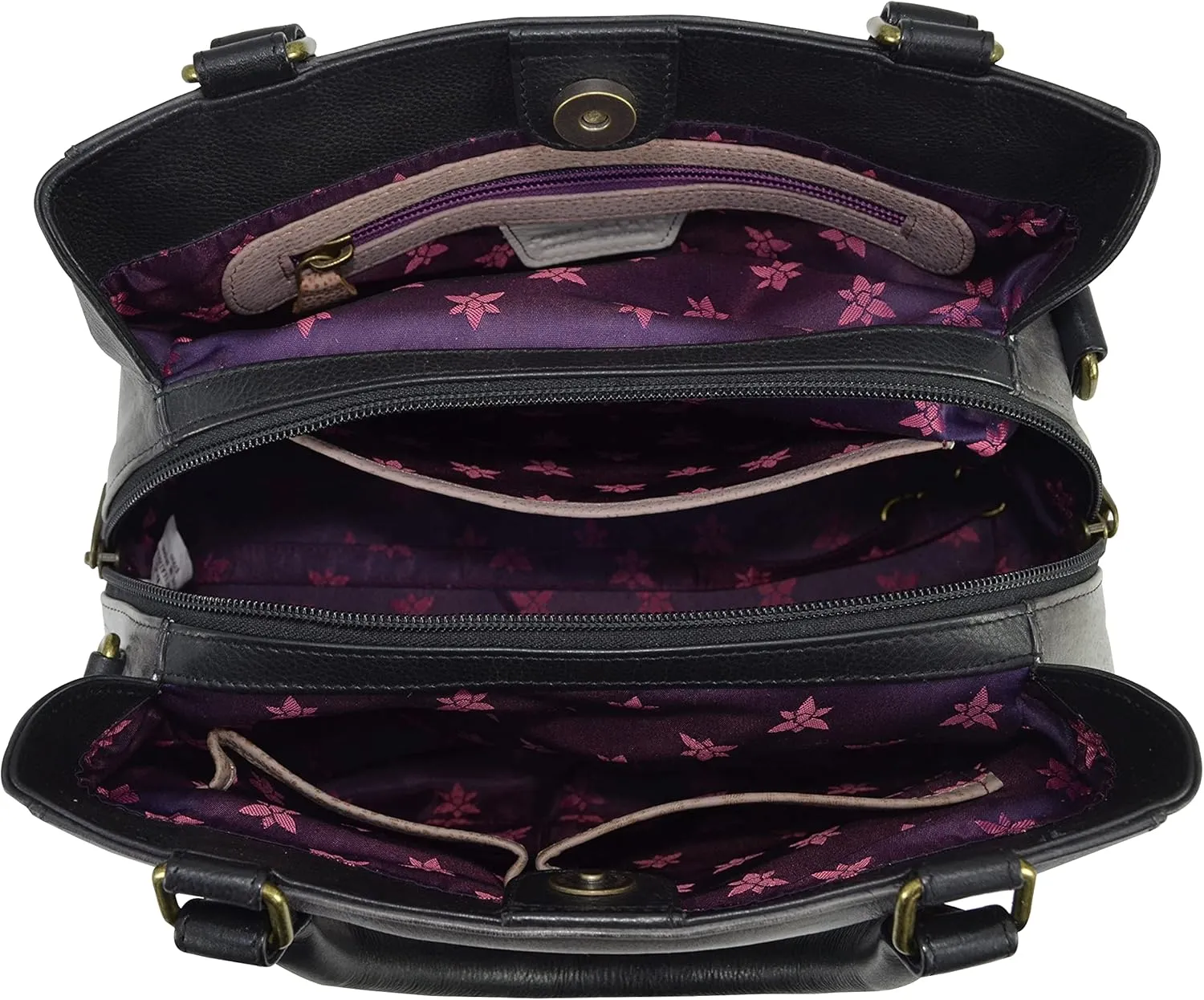 Anuschka Multi Compartment Satchel-690