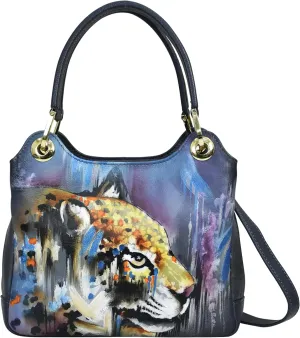 Anuschka Satchel with Crossbody Strap-708