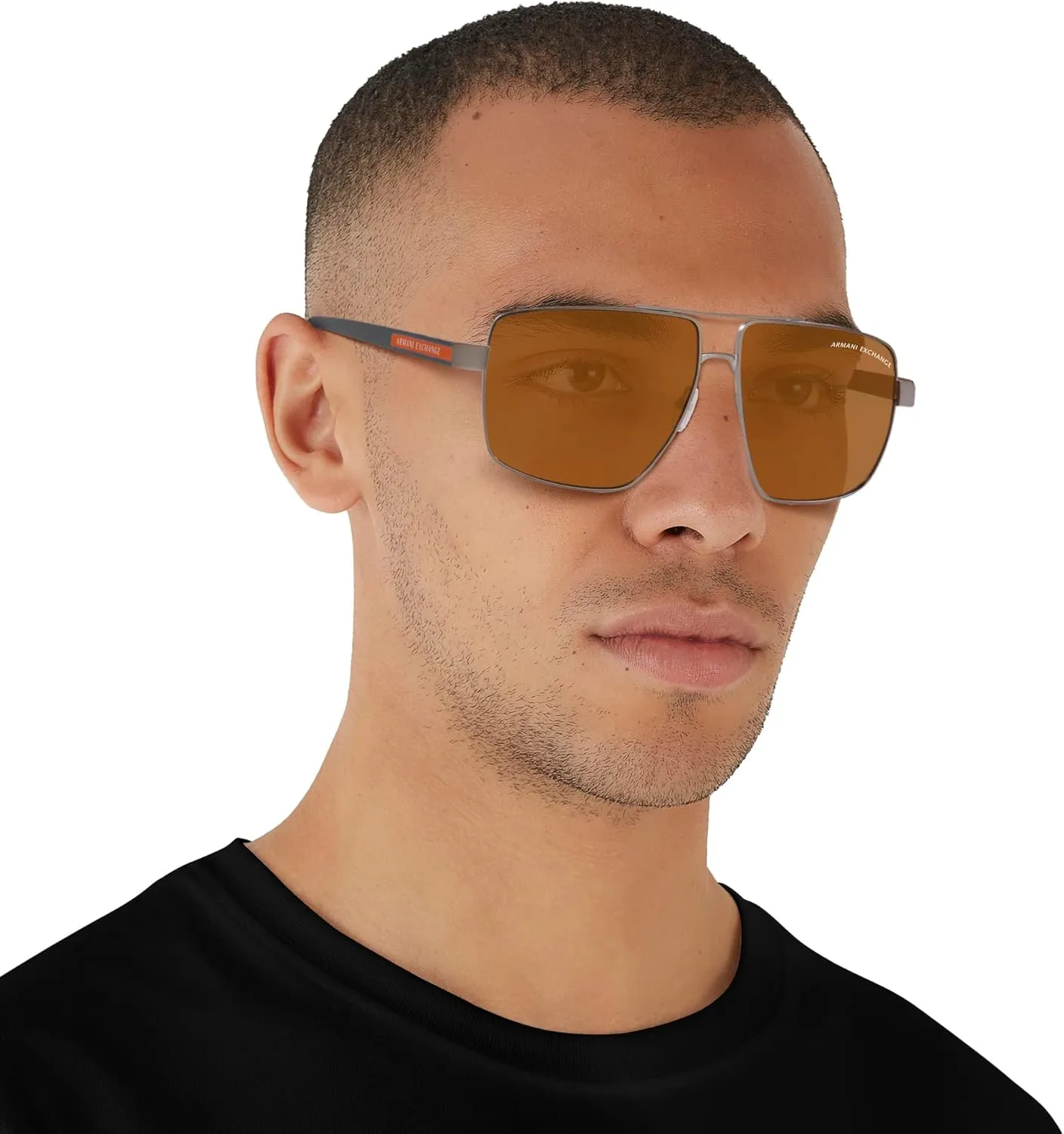 Armani Exchange Men's Ax2037s Square Sunglasses