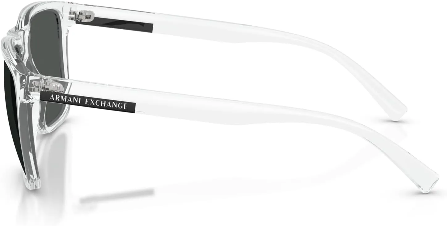 Armani Exchange Men's Ax4104s Rectangular Sunglasses