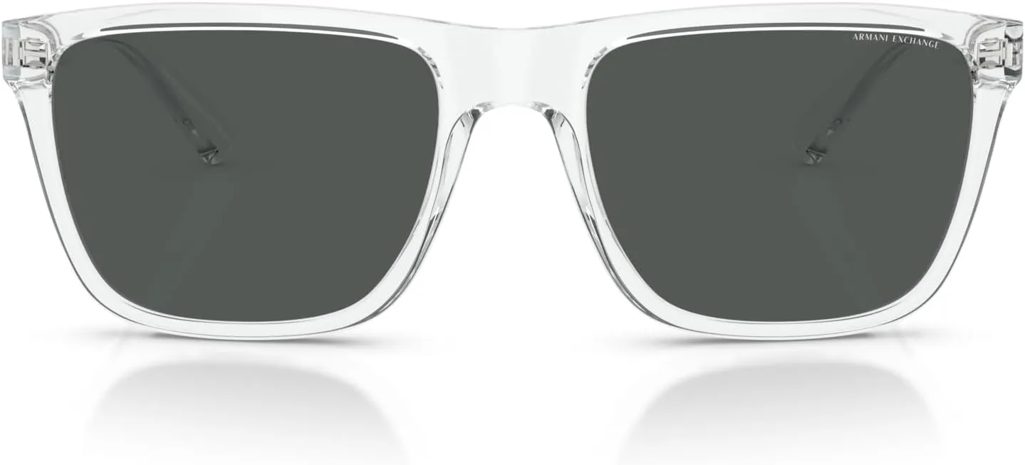 Armani Exchange Men's Ax4104s Rectangular Sunglasses