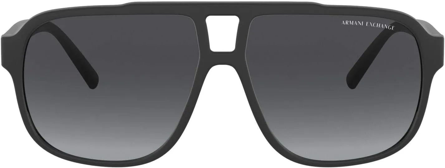Armani Exchange Men's Ax4104s Rectangular Sunglasses