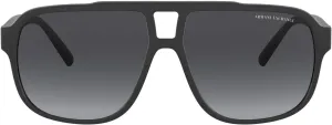 Armani Exchange Men's Ax4104s Rectangular Sunglasses
