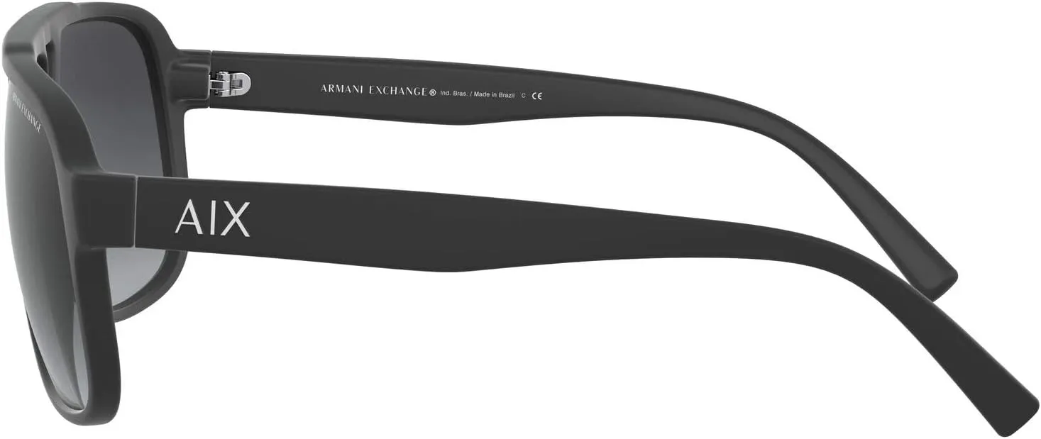 Armani Exchange Men's Ax4104s Rectangular Sunglasses