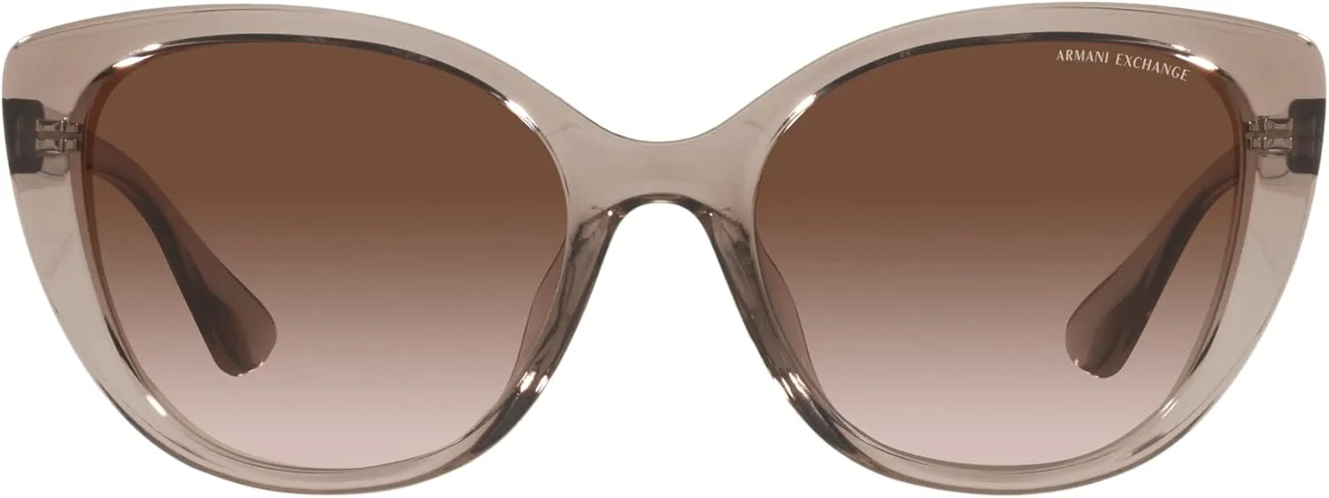 Armani Exchange Women's Ax4111su Universal Fit Cat Eye Sunglasses