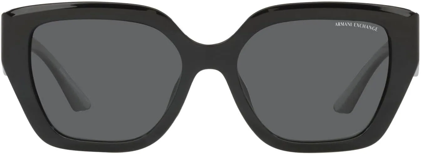 Armani Exchange Women's Ax4125su Universal Fit Rectangular Sunglasses