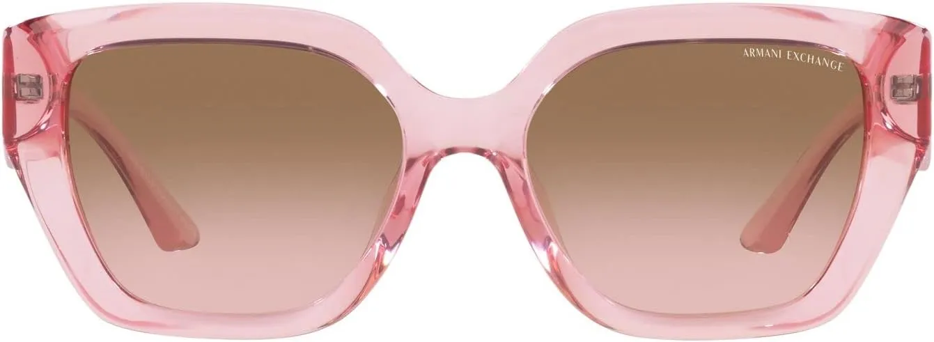 Armani Exchange Women's Ax4125su Universal Fit Rectangular Sunglasses