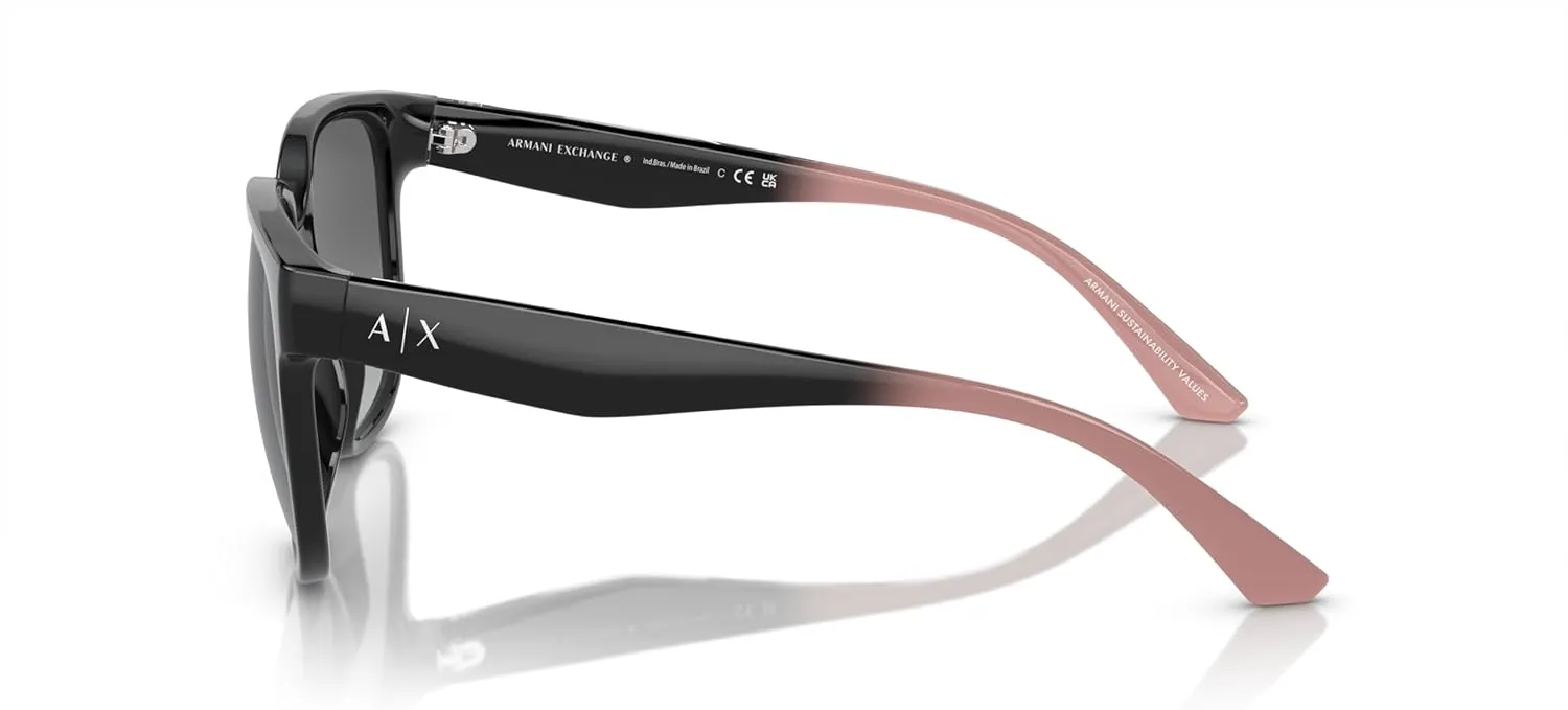 Armani Exchange Women's Ax4136su Universal Fit Square Sunglasses