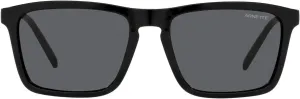 ARNETTE Man Sunglasses Black Frame, Dark Grey Lenses, 56MM