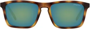 ARNETTE Man Sunglasses Black Frame, Dark Grey Lenses, 56MM