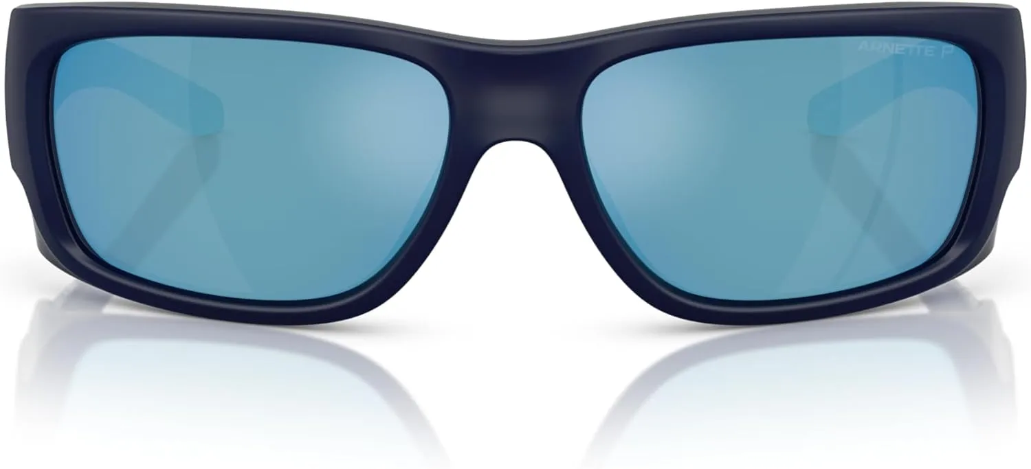 ARNETTE Man Sunglasses Black Matte Top/Shiny Frame, Polar Grey Lenses, 62MM