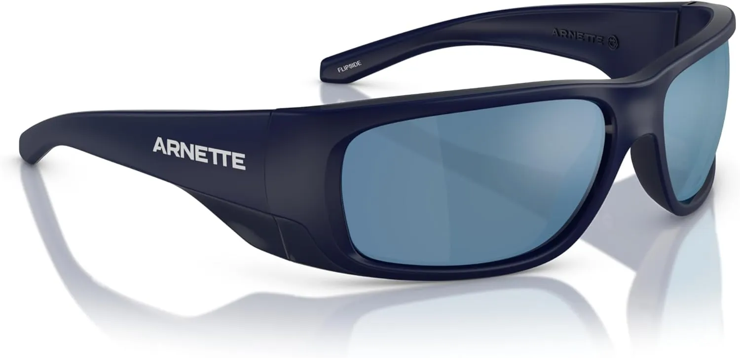 ARNETTE Man Sunglasses Black Matte Top/Shiny Frame, Polar Grey Lenses, 62MM
