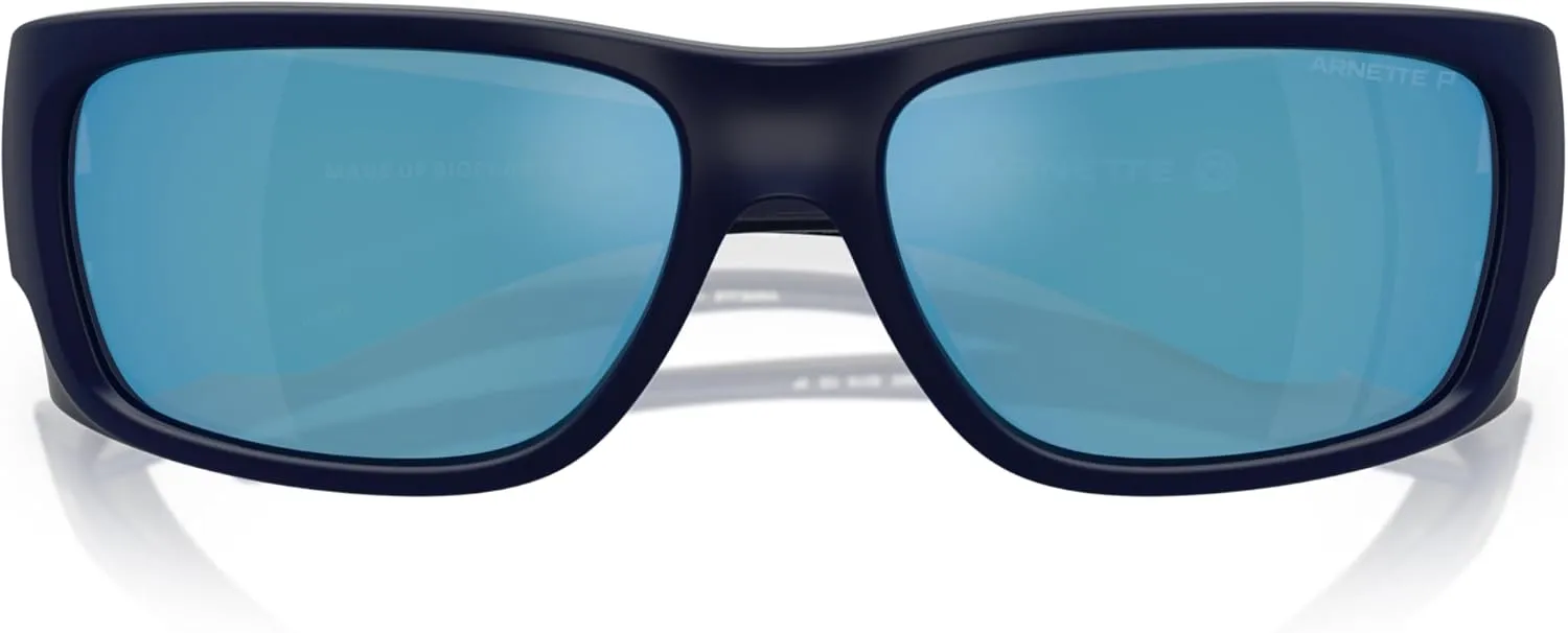 ARNETTE Man Sunglasses Black Matte Top/Shiny Frame, Polar Grey Lenses, 62MM
