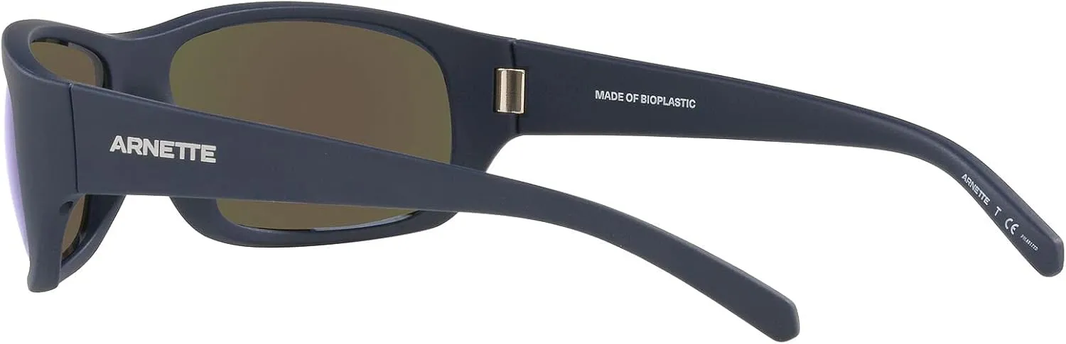 ARNETTE Man Sunglasses Crystal Frame, Light Grey Lenses, 63MM