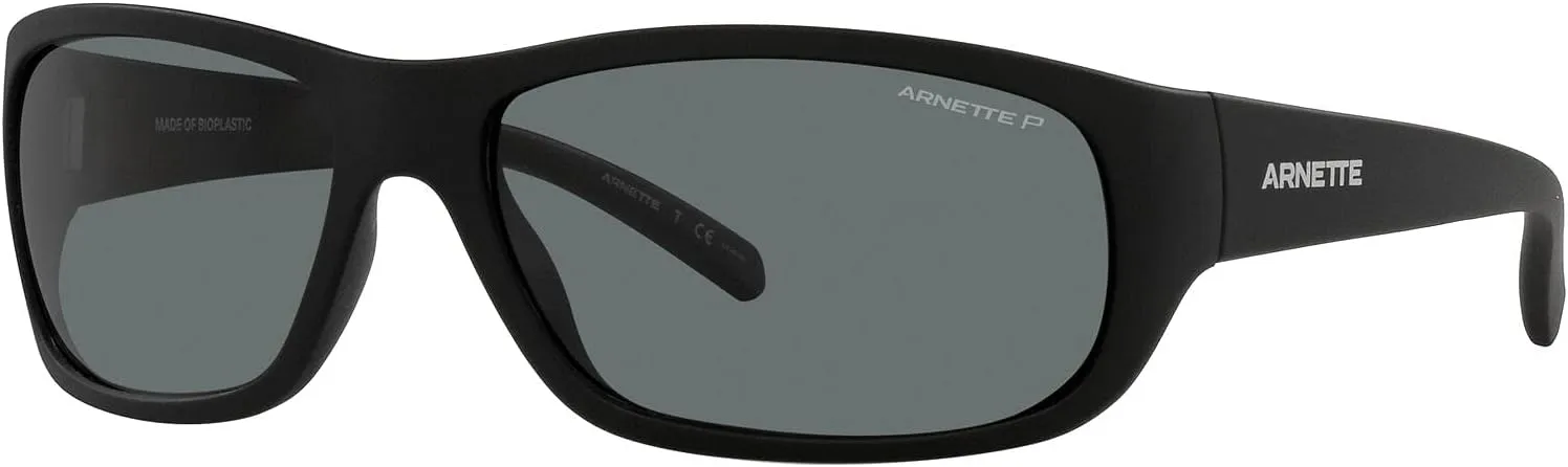 ARNETTE Man Sunglasses Crystal Frame, Light Grey Lenses, 63MM