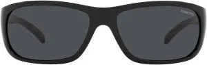 ARNETTE Man Sunglasses Crystal Frame, Light Grey Lenses, 63MM