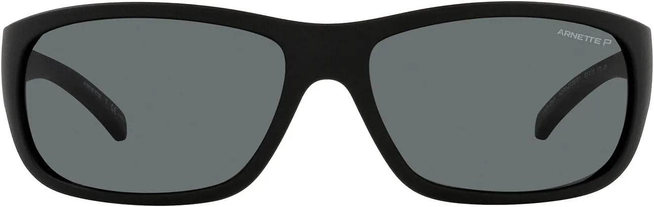 ARNETTE Man Sunglasses Crystal Frame, Light Grey Lenses, 63MM