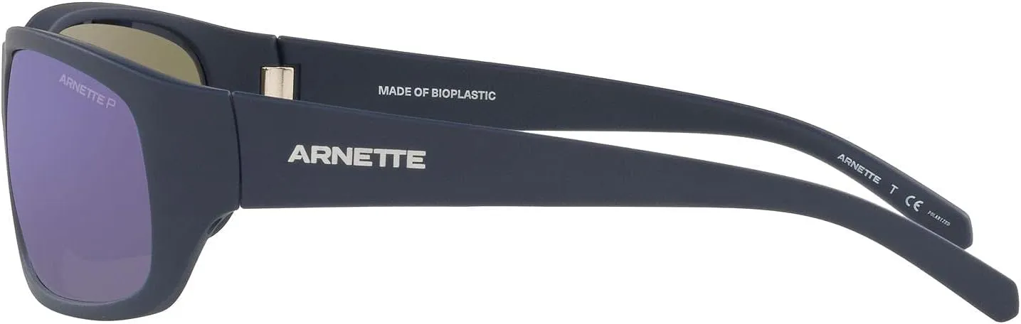 ARNETTE Man Sunglasses Crystal Frame, Light Grey Lenses, 63MM