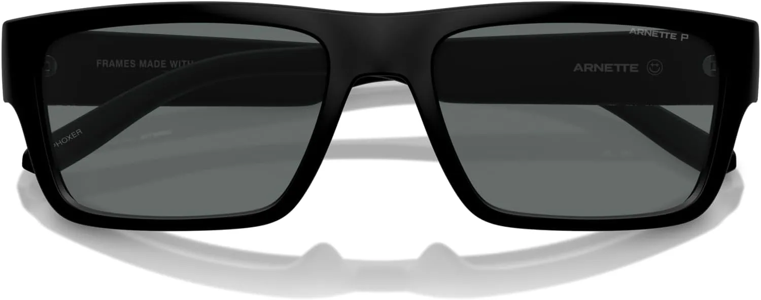 ARNETTE Man Sunglasses Frosted Sage Frame, Dark Green Lenses, 57MM