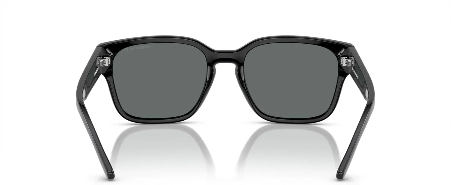 ARNETTE Man Sunglasses Matte Dark Blue Frame, Dark Blue Polarized Lenses, 54MM